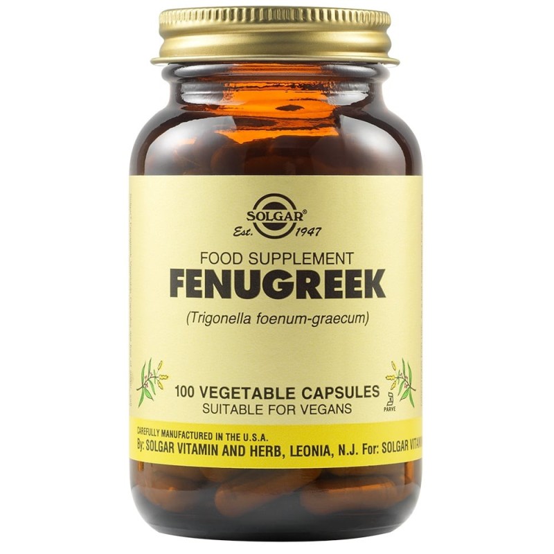 SOLGAR Fenugreek 100vegetable caps