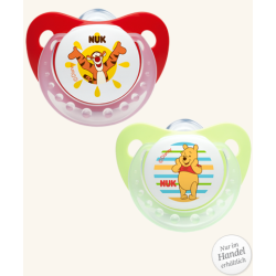 NUK Πιπίλα Σιλικόνης Disney winnie the pooh N2 6-18μηνών (10.736.379)