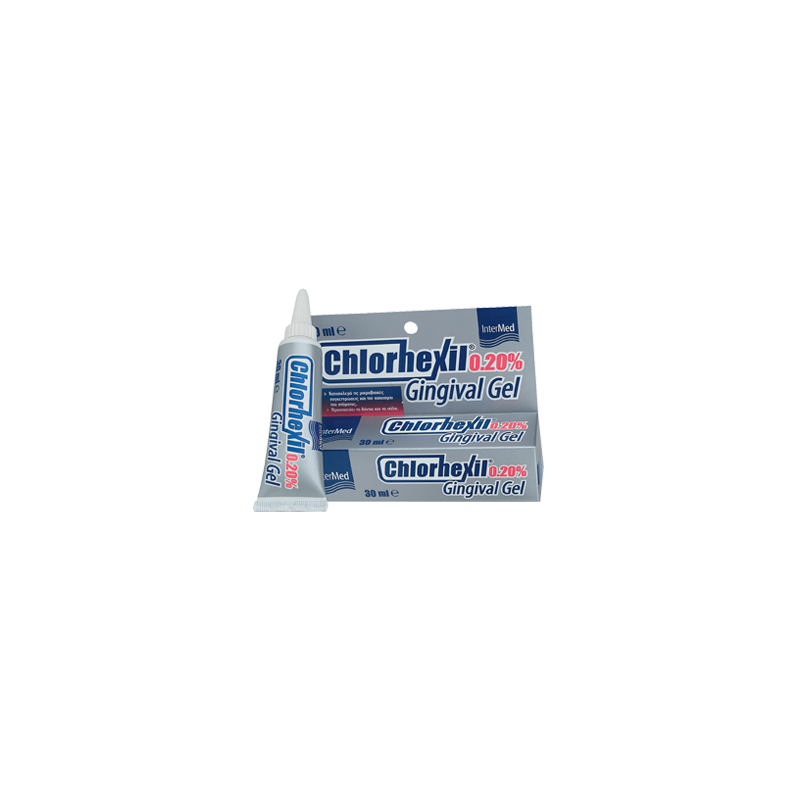 CHLORHEXIL Gingival gel 0.20% - στοματική γέλη για την προστασία των ούλων 30ml