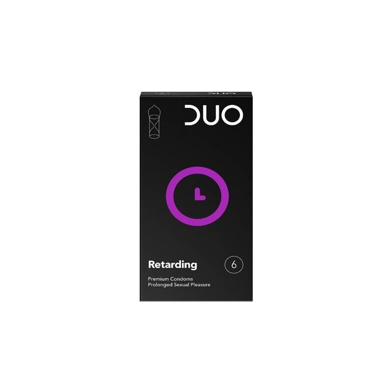 DUO Επιβραδυντικό retarding 6προφυλακτικά