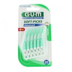 GUM Soft-picks advanced regular 30 τεμάχια