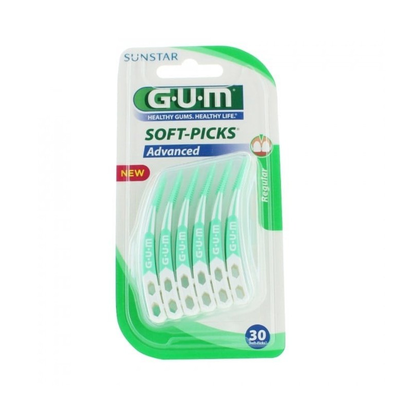 GUM Soft-picks advanced regular 30 τεμάχια