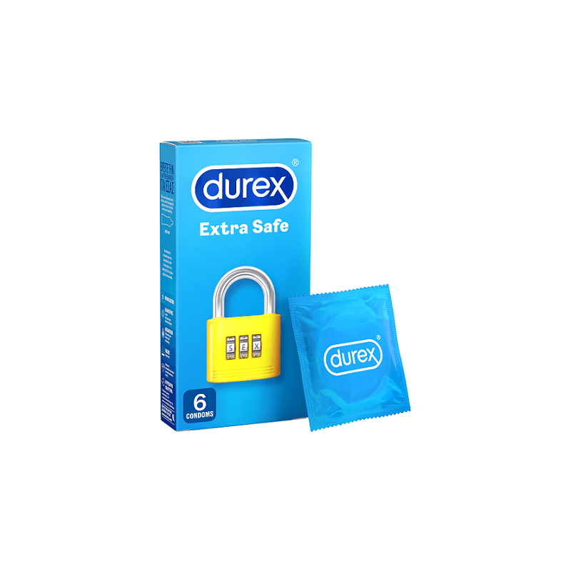 DUREX Προφυλακτικά Extra safe 6τμχ