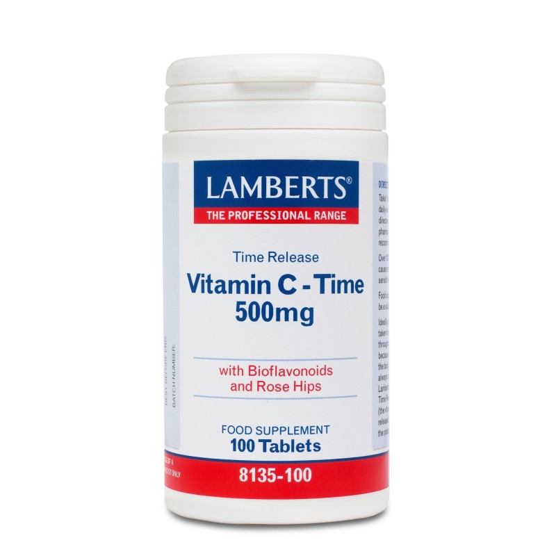 LAMBERTS Vitamin C-Time 500mg 100ταμπλέτες