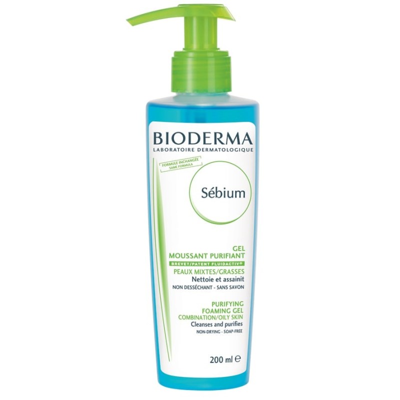 BIODERMA Sebium gel moussant 200ml