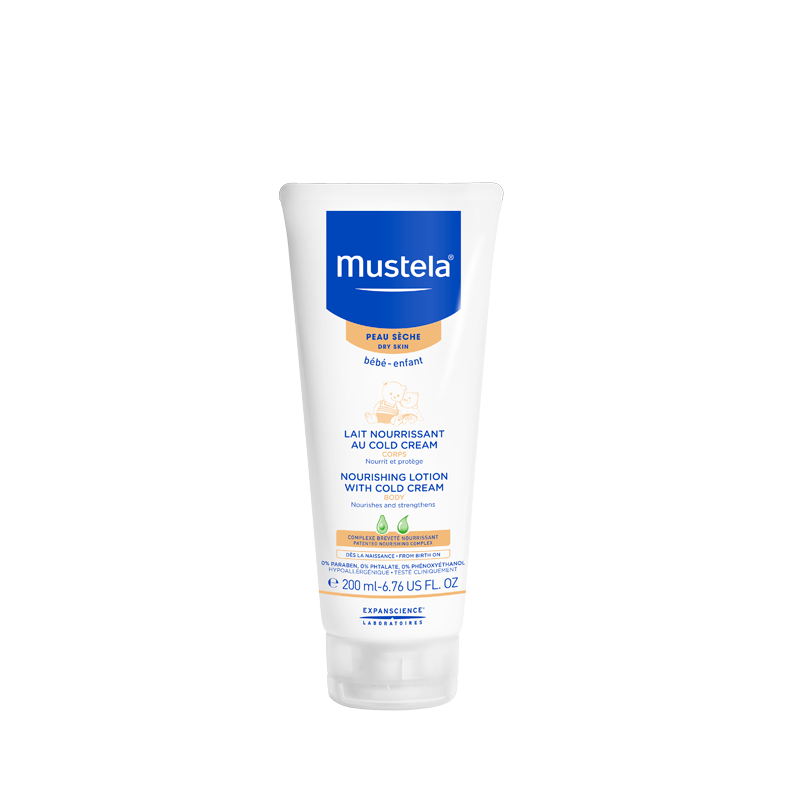 MUSTELA Γαλάκτωμα για θρέψη με cold cream για το σώμα 200ml