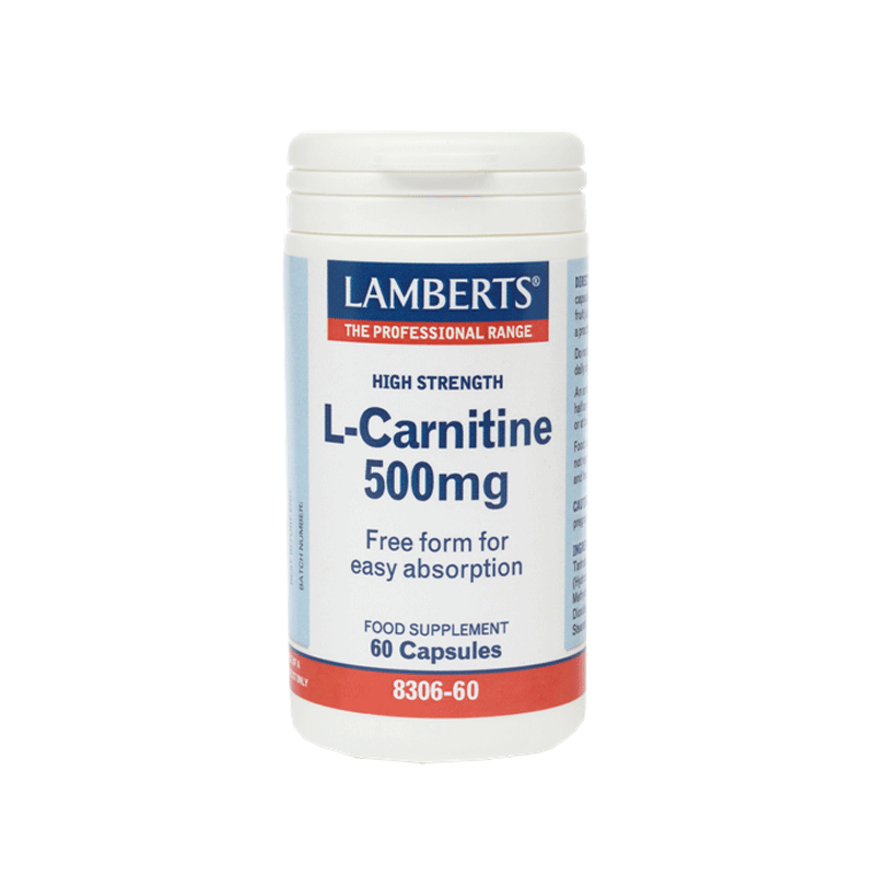 LAMBERTS L-Carnitine 500mg 60caps