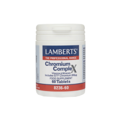 LAMBERTS Chromium Complex 200μg 60 tabs