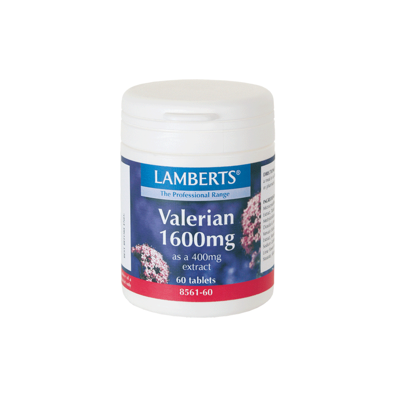 LAMBERTS Valerian 1.600mg 60 tabs