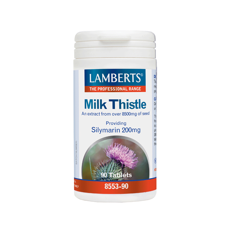 LAMBERTS Milk Thistle Silymarin 200mg 90 tabs