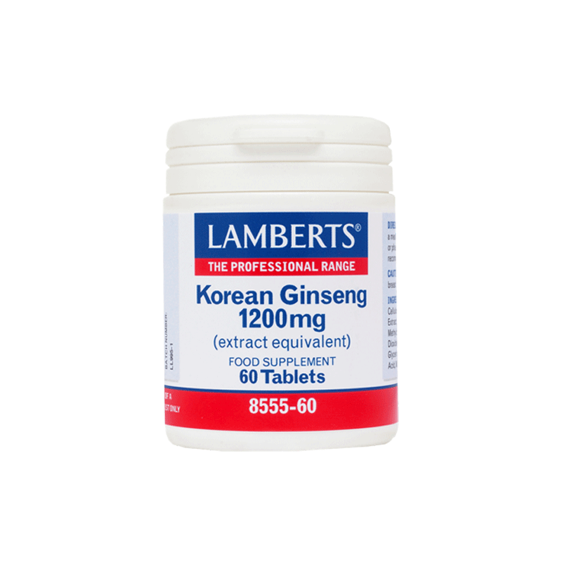 LAMBERTS Korean Ginseng 1.200mg 60 tabs