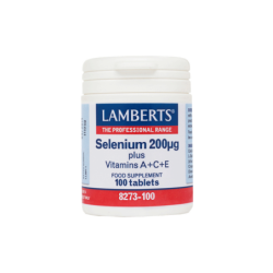 LAMBERTS Selenium 200μg plus Vit. A C E 100 tabs