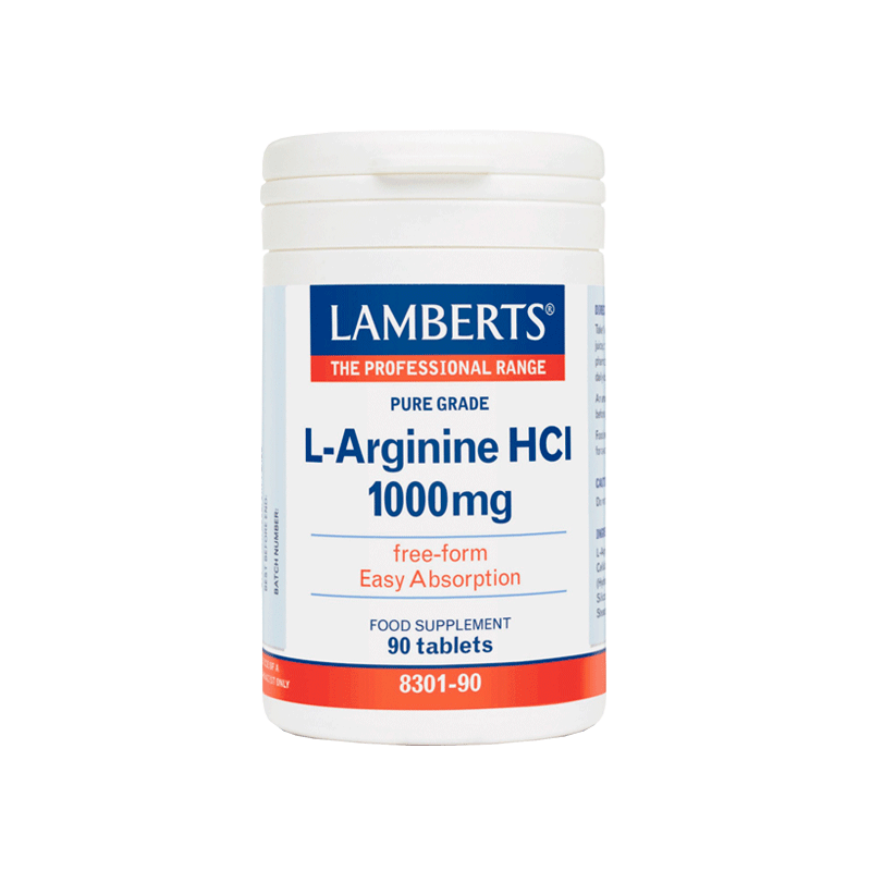 LAMBERTS L-Arginine HCl 1.000mg 90 tabs