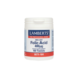 LAMBERTS Folic Acid 400μg 100 tabs