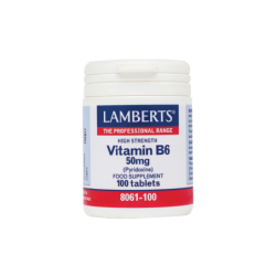 LAMBERTS Vitamin B6 50mg 100 tabs