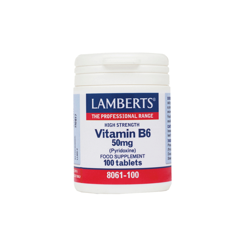 LAMBERTS Vitamin B6 50mg 100 tabs