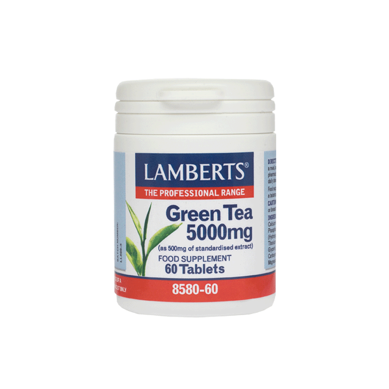 LAMBERTS Green tea 5.000mg 60 tabs