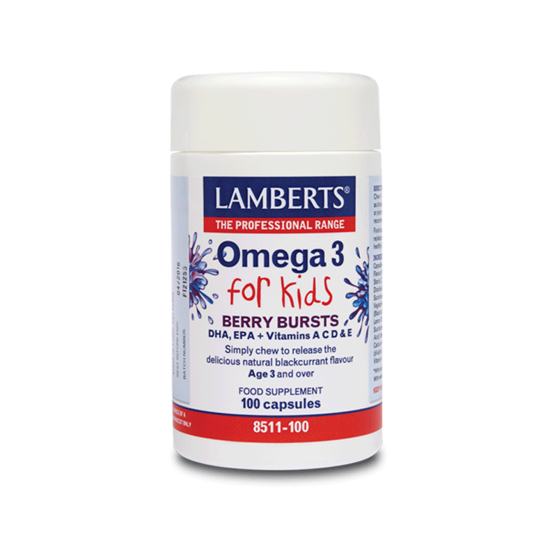 LAMBERTS Omega 3 for kids 100 caps