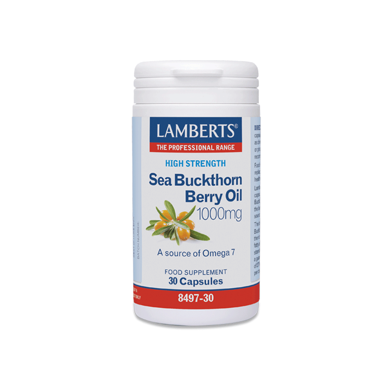 LAMBERTS Sea Buckthorn Berry Oil Ιπποφαές 1.000mg 30caps