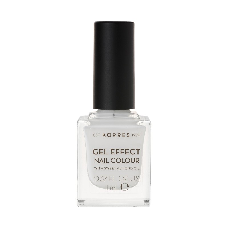 KORRES Gel effect nail colour N01 blanc white 11ml