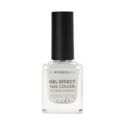 KORRES Gel effect nail colour N02 porcelan white 11ml