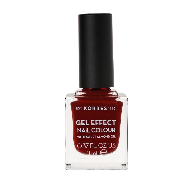 KORRES Gel effect nail colour N59 wine red 11ml