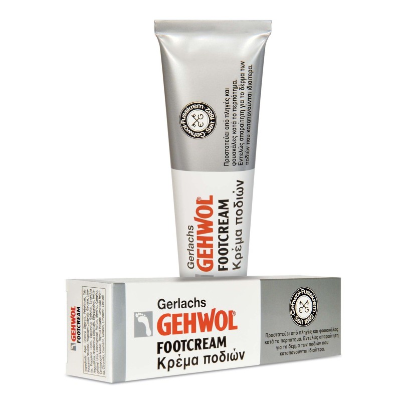 GEHWOL Footcream για το καταπονημένο και πληγωμένο δέρμα των ποδιών 75ml