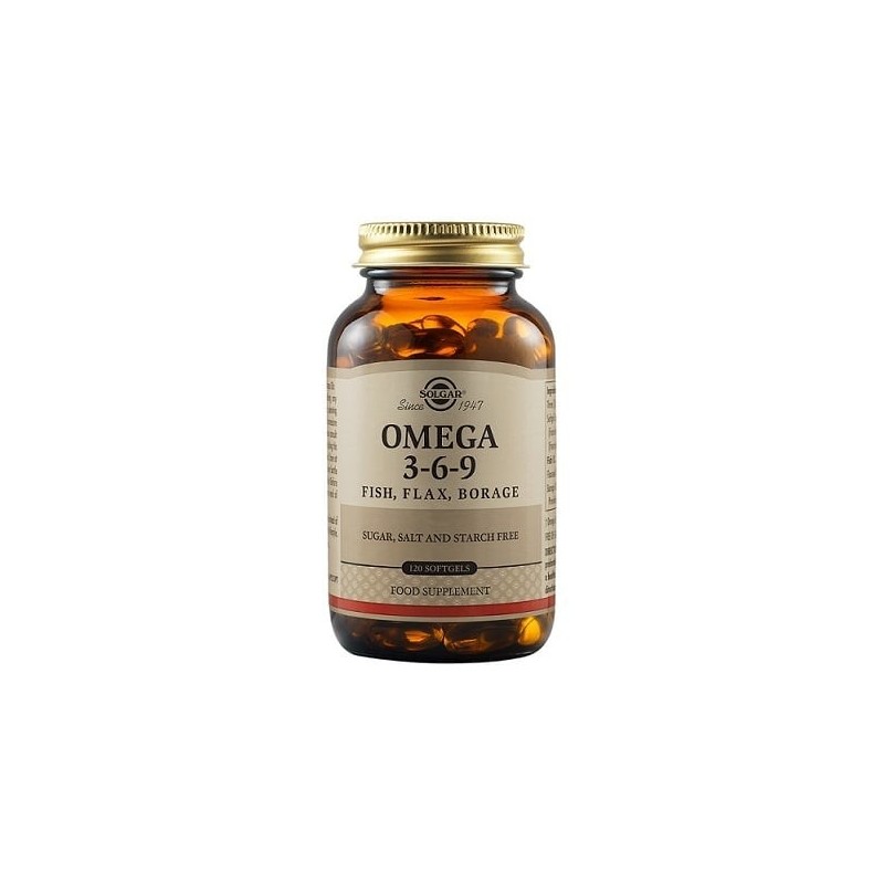 SOLGAR Omega 3-6-9 120softgels