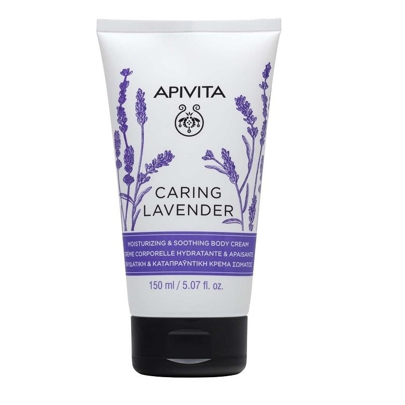 APIVITA Caring lavender γαλάκτωμα για τόνωση 150ml