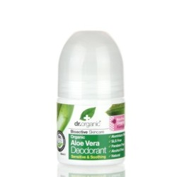 DR ORGANIC Deodorant roll-on aloe vera 50ml