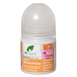 DR ORGANIC Deodorant roll-on manuka honey 50ml