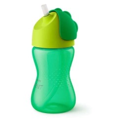 AVENT Κύπελλο με καλαμάκι πράσινο 300ml 12m+