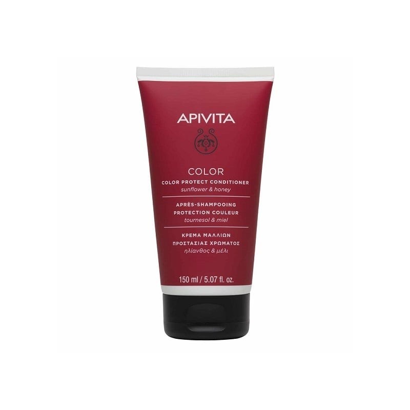 APIVITA Color protect conditioner μαλακτική κρέμα προστασίας χρώματος150ml