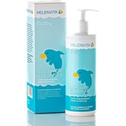 HELENVITA Baby all over cleanser υγρό καθαρισμού για σώμα και μαλλιά 300ml