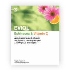 EVIOL Echinacea & Vitamin C 30caps