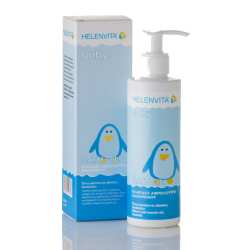 HELENVITA Baby bath oil ελαιώδες αφρόλουτρο καθαρισμού 200ml