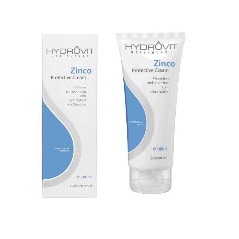 HYDROVIT Zinco protective κρέμα για προστασία από ερεθισμούς 100ml