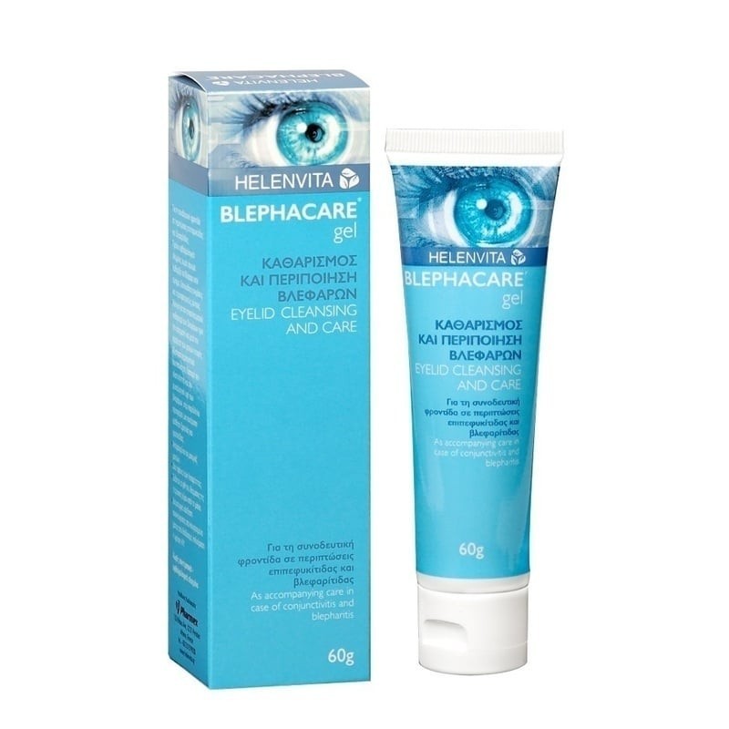 HELENVITA Blephacare Gel για καθημερινή υγιεινή & περιποίηση βλεφάρων 60gr