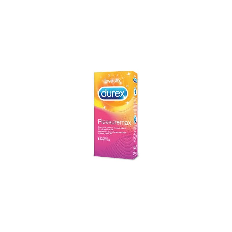 DUREX Pleasuremax 6προφυλακτικά