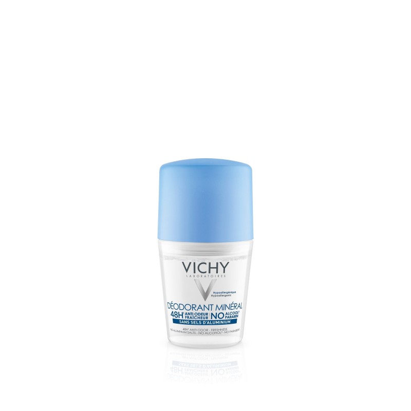 VICHY Deodorant mineral 48H δίχως άλατα αλουμινίου 50ml