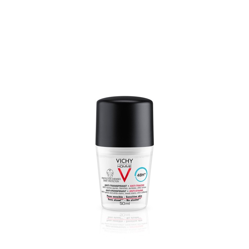 VICHY Homme 48H κατά της εφίδρωσης - δεν λεκιάζει 50ml