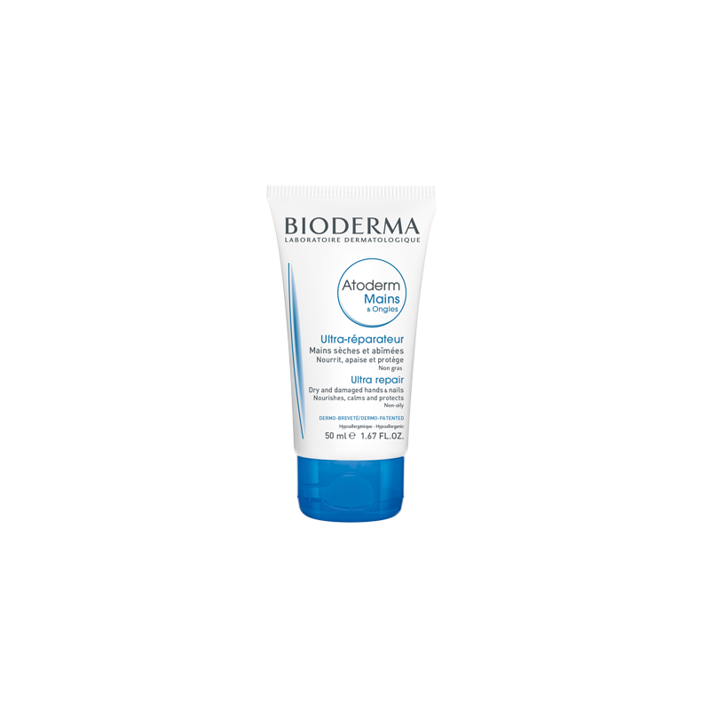 BIODERMA Atoderm κρέμα χεριών και νυχιών 50ml