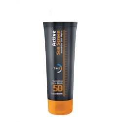 FREZYDERM Active sun screen sensitive ενεργό αντηλιακό προσώπου & σώματος Spf50 150ml