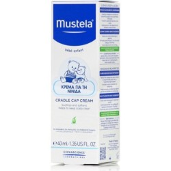 MUSTELA Cradle cap cream κρέμα για τη νινίδα 40ml