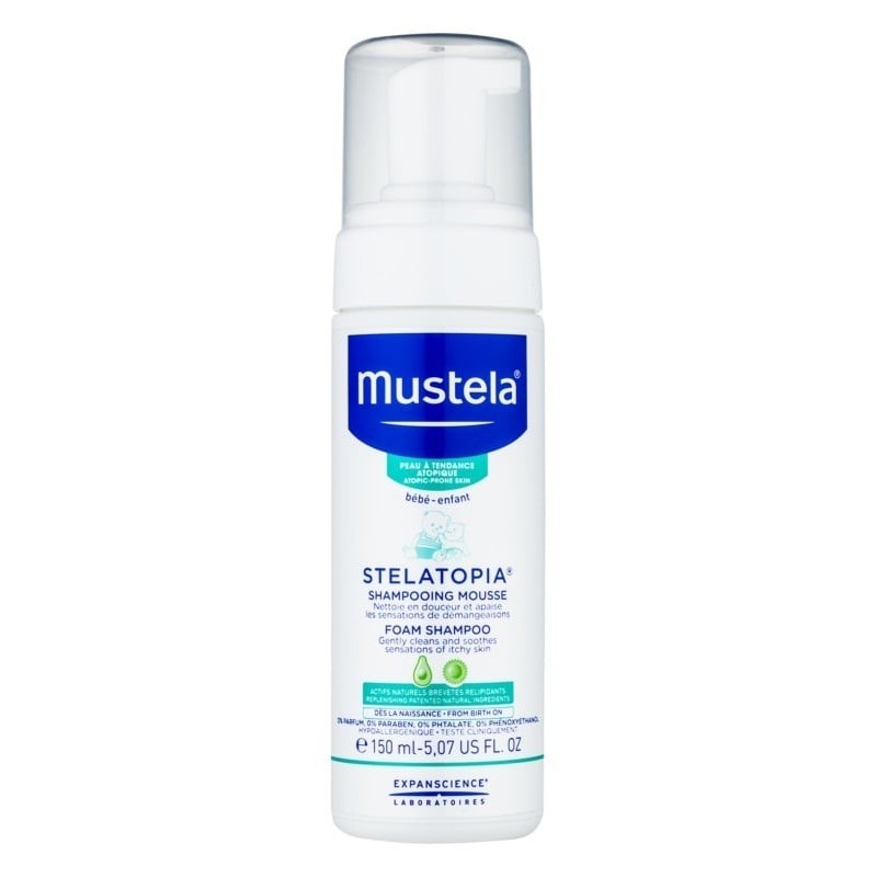 MUSTELA Stelatopia Σαμπουάν σε μορφή αφρού 150ml