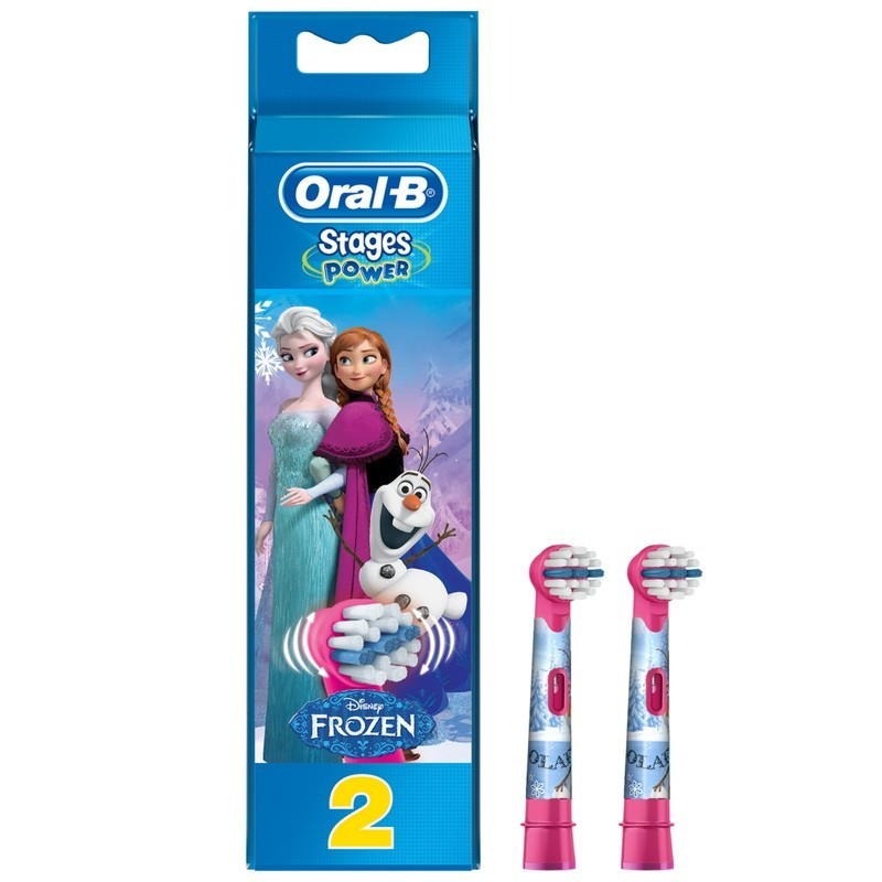 ORAL-B Ανταλλακτικά παιδικής ηλεκτρικής οδοντόβουρτσας frozen 2τμχ