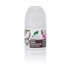 DR ORGANIC Deodorant roll-on coconut oil 50ml