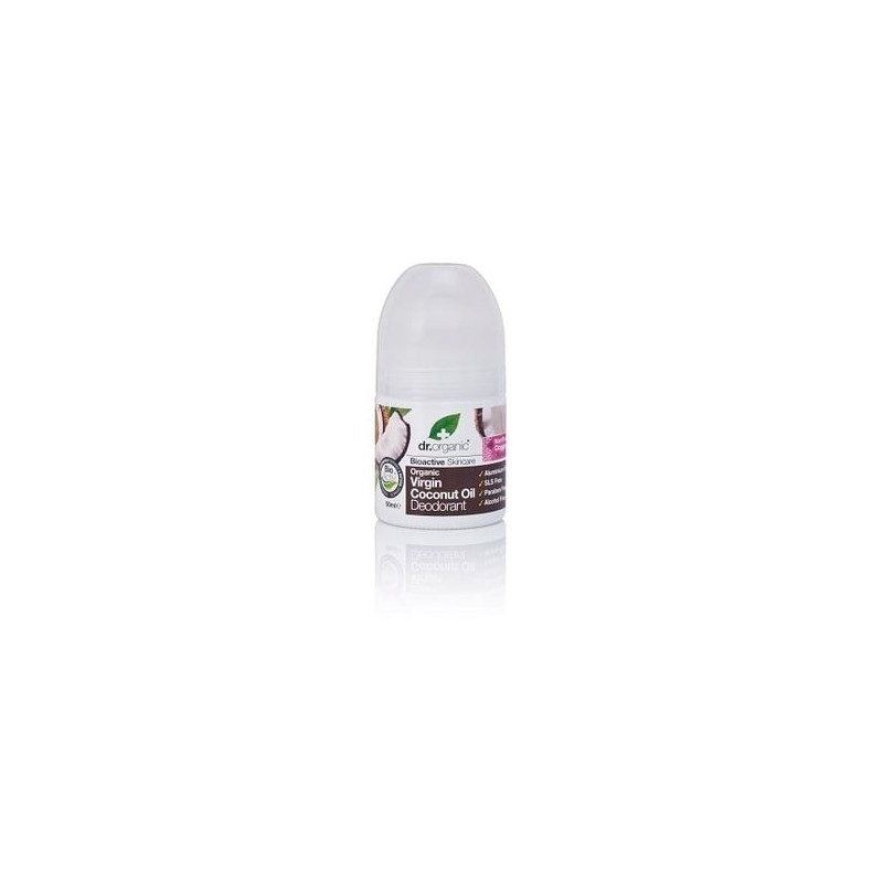 DR ORGANIC Deodorant roll-on coconut oil 50ml