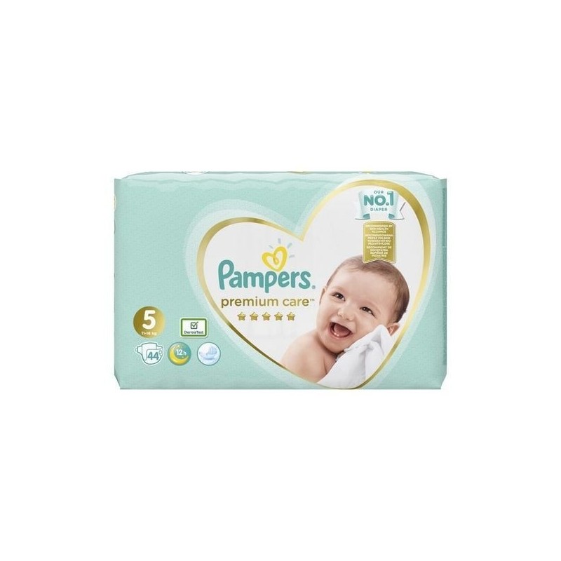 PAMPERS Premium care πάνα για μωρά N5 11-16kg 44τεμάχια