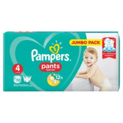 PAMPERS Pants up to 12h N4 9-15kg Jumbo pack 48τεμάχια